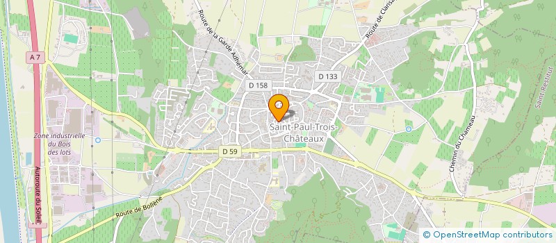 localisation de l'entreprise LONDON CALLING  SAINT-PAUL-TROIS-CHATEAUX