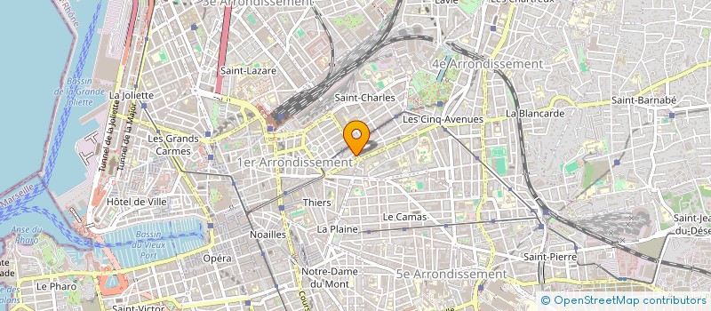localisation de l'entreprise LONDON CONNECTION à MARSEILLE