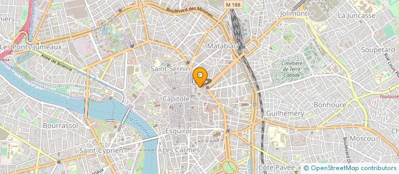 localisation de l'entreprise LONDON PUB à TOULOUSE