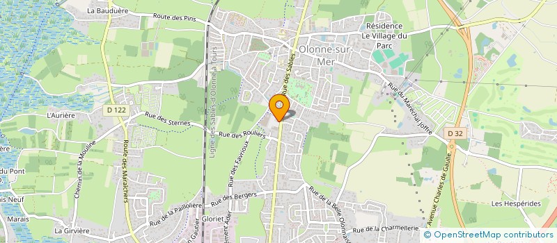 localisation de l'entreprise LONDON ROAD à LES SABLES D'OLONNE