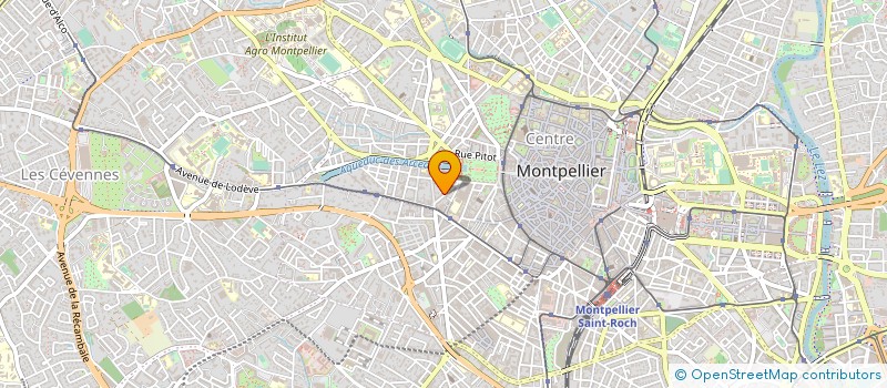 localisation de l'entreprise LONDRES  MONTPELLIER