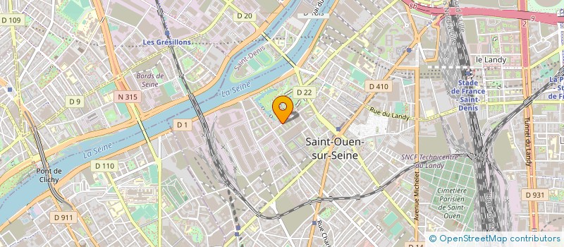 localisation de l'entreprise LONE DIGGERS à SAINT-OUEN-SUR-SEINE