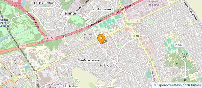 localisation de l'entreprise LONE INVEST GROUP à VILLEPINTE