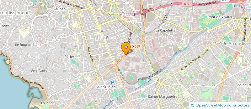 localisation de l'entreprise LONE STAR à MARSEILLE