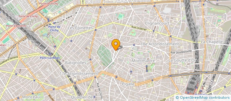 localisation de l'entreprise LONEAC à PARIS