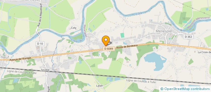 localisation de l'entreprise LONELTA  ST BARTHELEMY BELLEGARDE