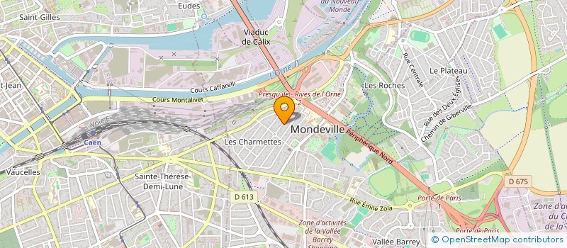 localisation de l'entreprise LONELY TECH à MONDEVILLE