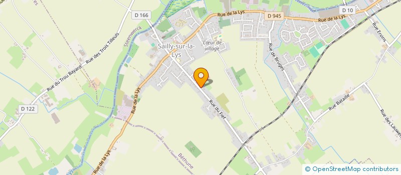 localisation de l'entreprise LONG  SAILLY-SUR-LA-LYS