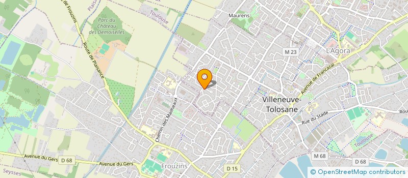 localisation de l'entreprise LONG AGE PRODUCTIONS à VILLENEUVE-TOLOSANE