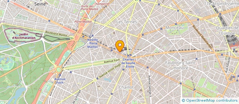 localisation de l'entreprise LONG BEACH MOTORCYCLES à PARIS