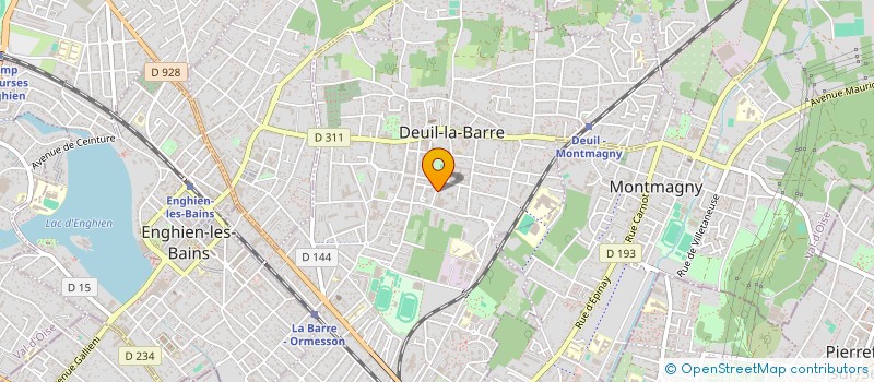 localisation de l'entreprise LONG GAMMA SHORT THETA à DEUIL-LA-BARRE