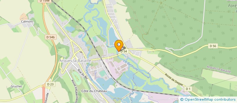 localisation de l'entreprise LONG ISLAND PARIS  ARQUES-LA-BATAILLE