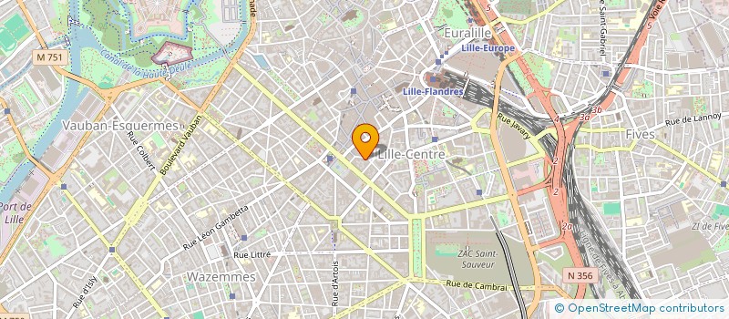 localisation de l'entreprise LONG LENG à LILLE