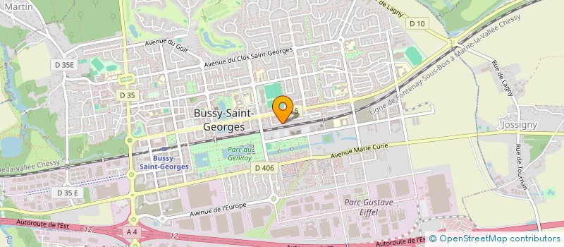 localisation de l'entreprise LONG LONG  BUSSY-SAINT-GEORGES