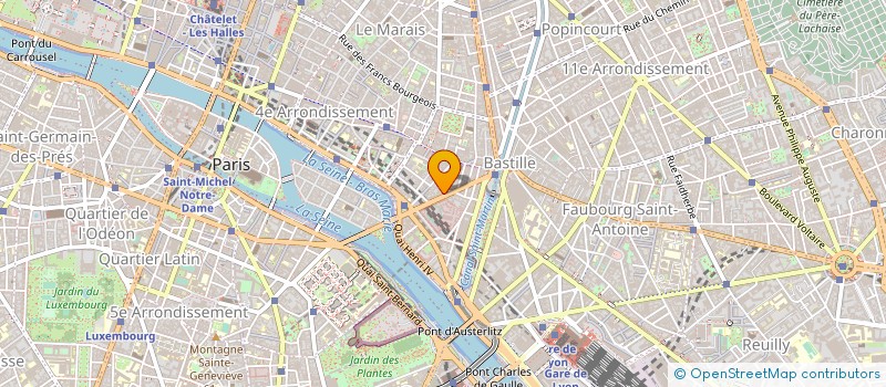 localisation de l'entreprise LONG METRAGE à PARIS