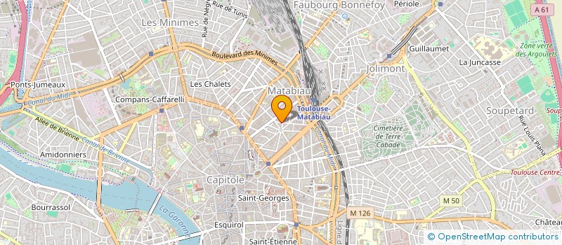 localisation de l'entreprise LONG RIVER TAI CHI-TOULOUSE  TOULOUSE