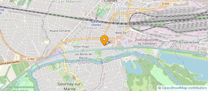 localisation de l'entreprise LONG STORY SHORT à CHELLES