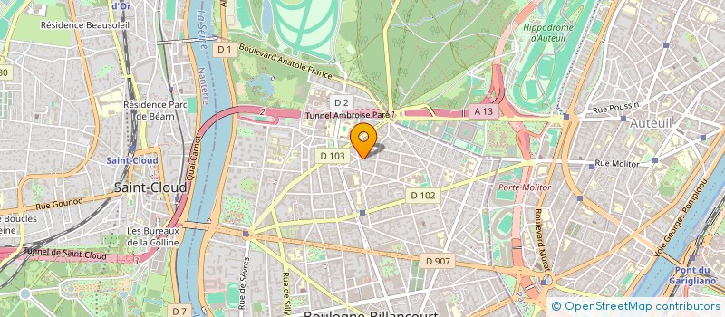 localisation de l'entreprise LONG TAIL VALUE à BOULOGNE-BILLANCOURT
