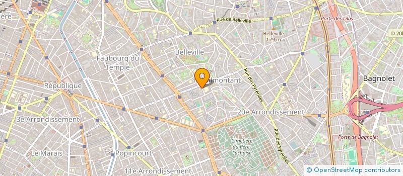 localisation de l'entreprise LONG TENG  PARIS