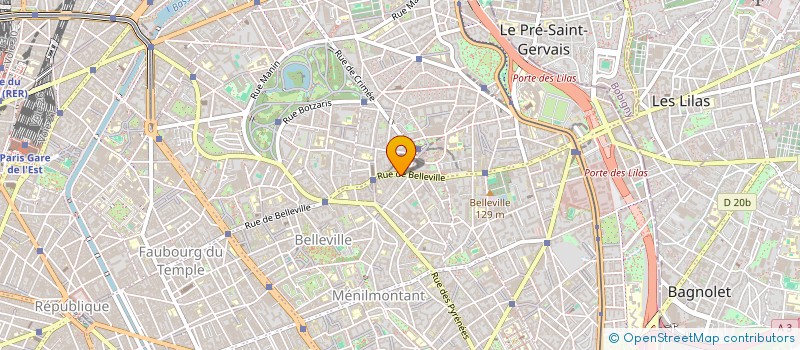 localisation de l'entreprise LONG XIAO MING  PARIS