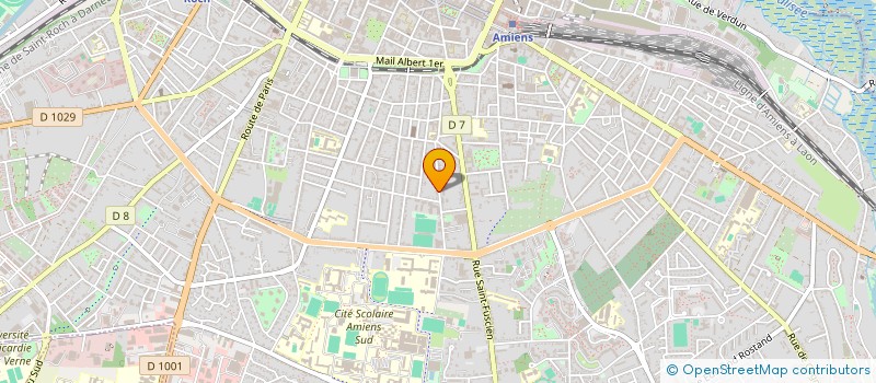 localisation de l'entreprise LONGALLOISE  AMIENS