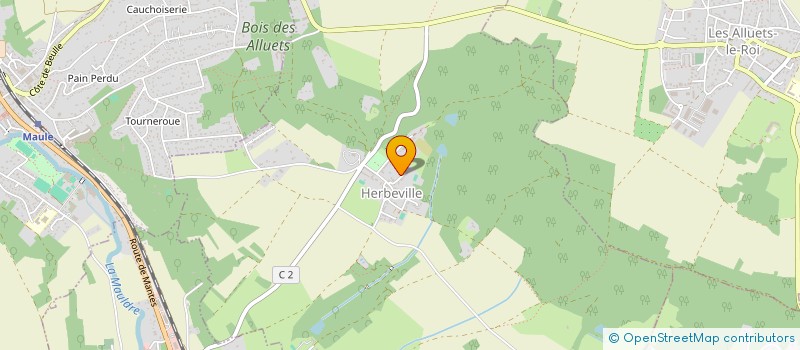 localisation de l'entreprise LONGAVESNE TECHNICAL STEEL SERVICES  HERBEVILLE