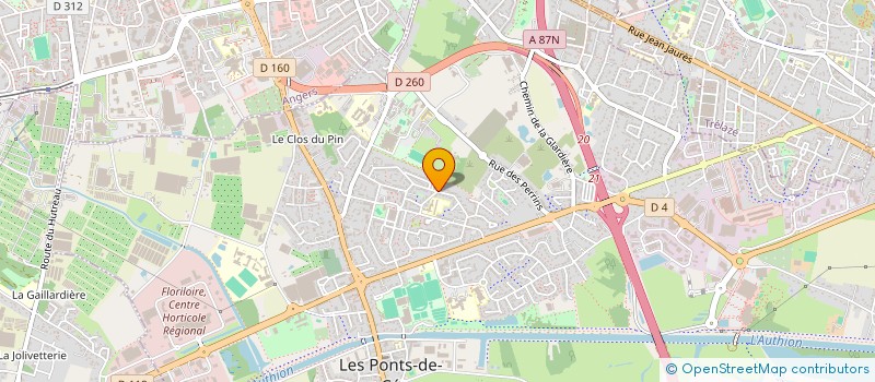 localisation de l'entreprise LONGAVESNES MOISLAINS  LES PONTS DE CE