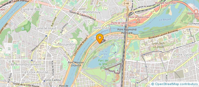 localisation de l'entreprise LONGBOW à LYON