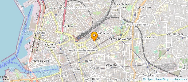 localisation de l'entreprise LONGCHAMP à MARSEILLE