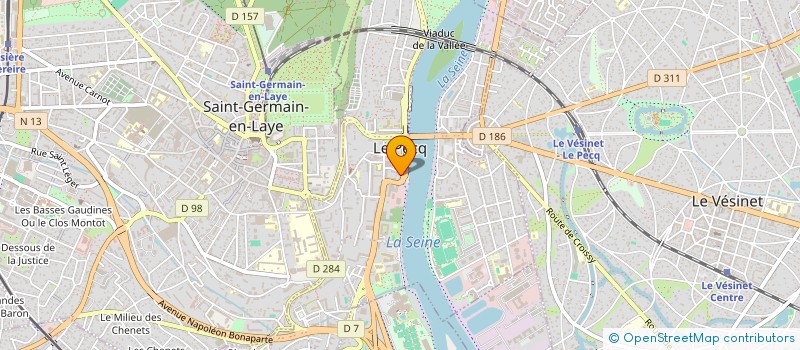 localisation de l'entreprise LONGCHAMP LE PECQ  LE PECQ