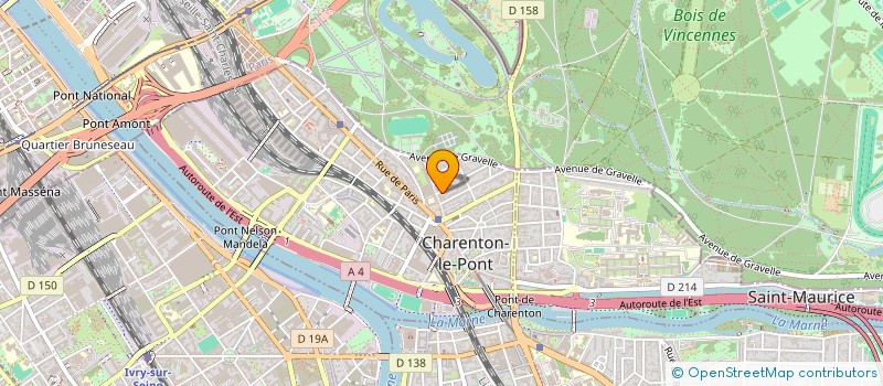 localisation de l'entreprise LONGCHAMPS TIFFANY  CHARENTON-LE-PONT