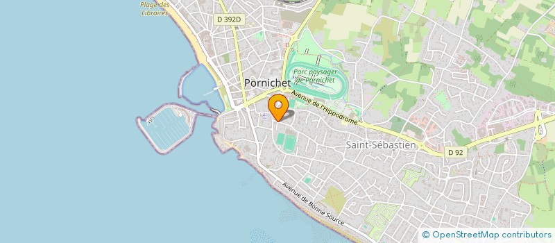 localisation de l'entreprise LONGCOTE à PORNICHET