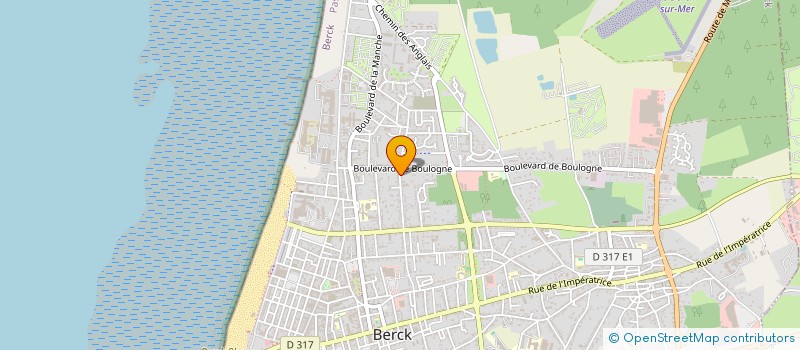 localisation de l'entreprise LONGE COTE OPALE SUD à BERCK