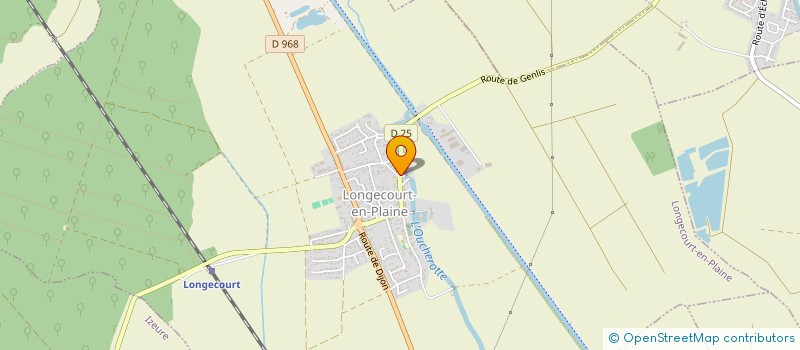 localisation de l'entreprise LONGECOURT EN DANSE  LONGECOURT-EN-PLAINE