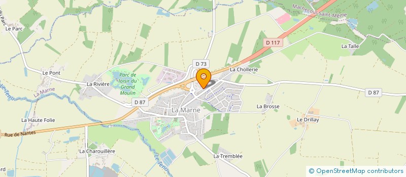 localisation de l'entreprise LONGEPE LOCATION  LA MARNE