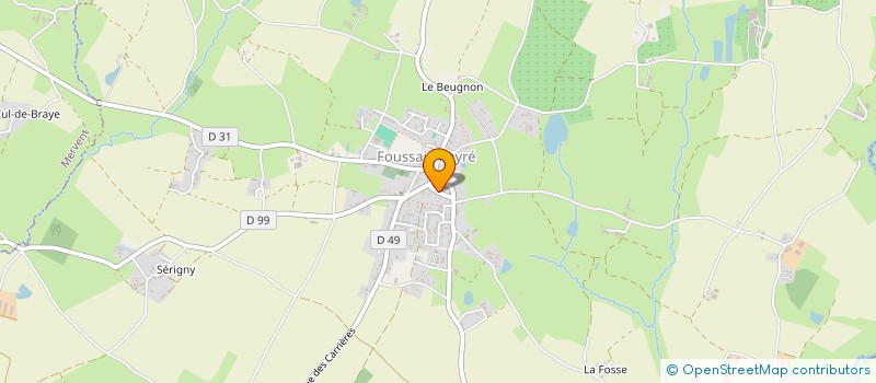 localisation de l'entreprise LONGEVES TRACK  FOUSSAIS-PAYRE