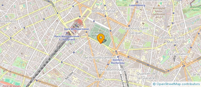 localisation de l'entreprise LONGEVIE  PARIS