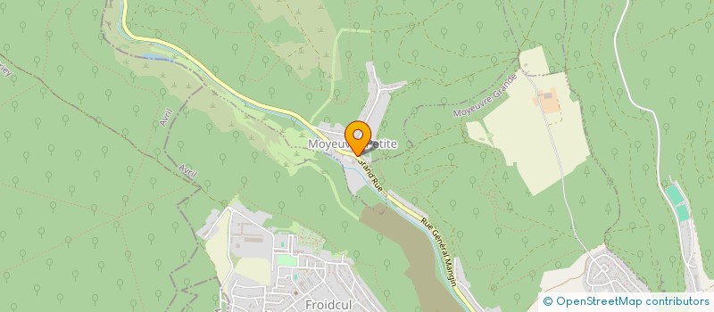 localisation de l'entreprise LONGEVILLE CENTRE AUTO  MOYEUVRE-PETITE