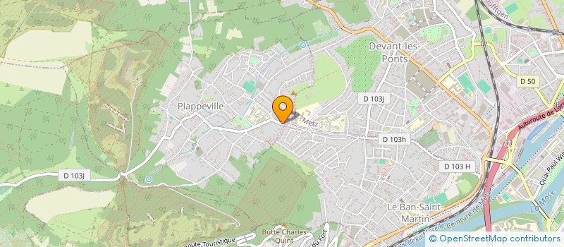 localisation de l'entreprise LONGEVILLE THE DANSANT  LONGEVILLE-LES-METZ