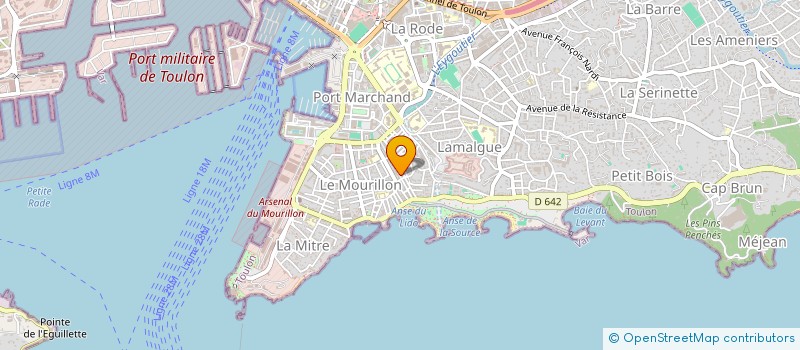 localisation de l'entreprise LONGHASS YACHT  PIERREFEU-DU-VAR