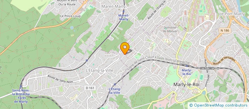 localisation de l'entreprise LONGHI-GAILLON  MARLY-LE-ROI