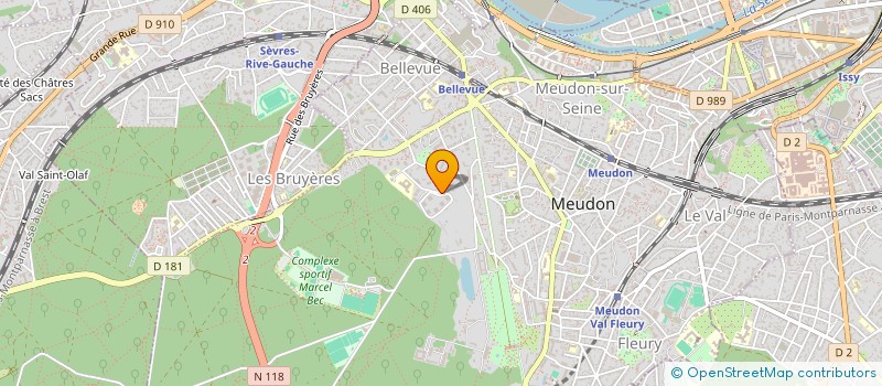 localisation de l'entreprise LONGITUDE 49 à ISSY-LES-MOULINEAUX