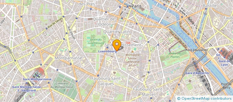 localisation de l'entreprise LONGITUDE GEO  PARIS