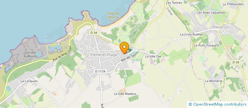 localisation de l'entreprise LONGO à FREHEL