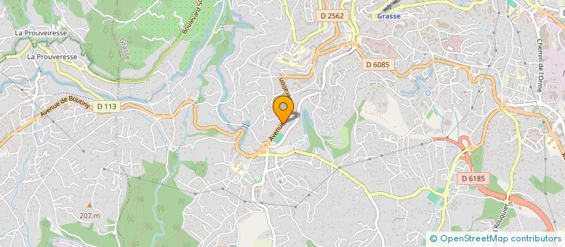 localisation de l'entreprise LONGO INVEST  GRASSE