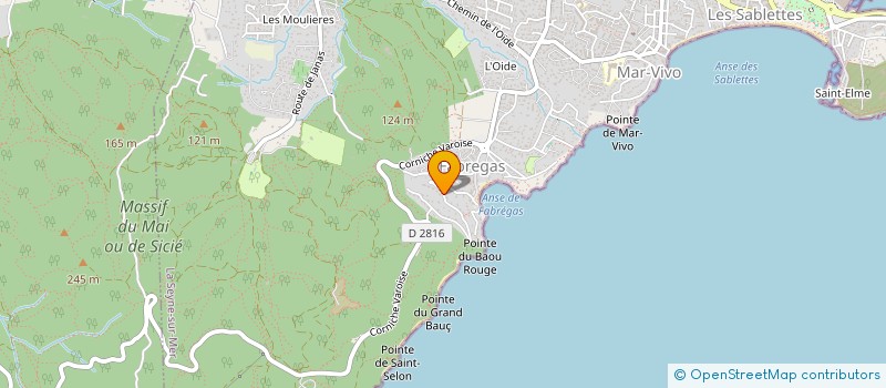 localisation de l'entreprise LONGO MAI à LA SEYNE-SUR-MER