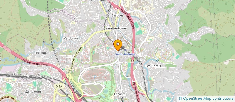 localisation de l'entreprise LONGO RENOVATION FRANCE BATIMENTS CONSTRUCTIONS à MARSEILLE