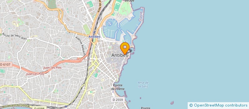 localisation de l'entreprise LONGOFINO à ANTIBES