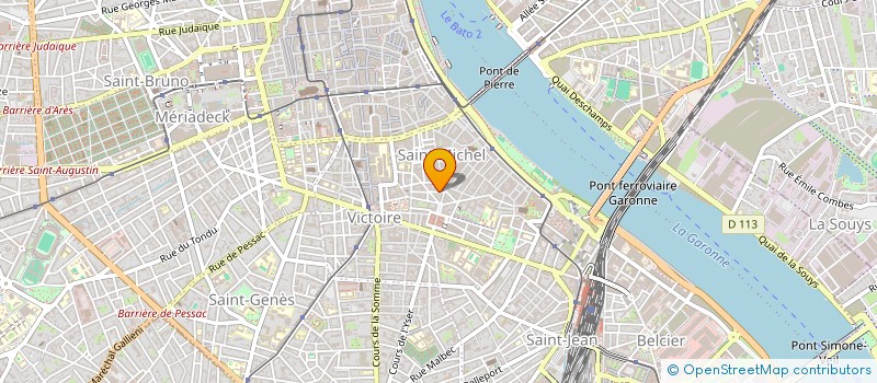 localisation de l'entreprise LONGOK DISTRIBUTION  BORDEAUX