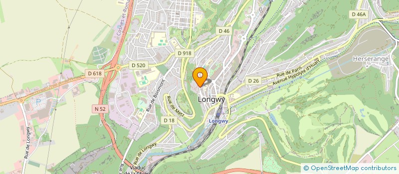 localisation de l'entreprise LONGOLOR à LONGWY